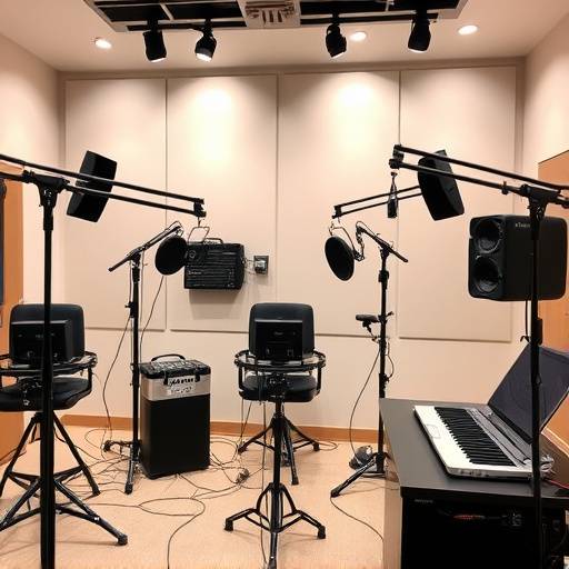 Équipement audio professionnel utilisé pour les services du studio Étoile Sonore